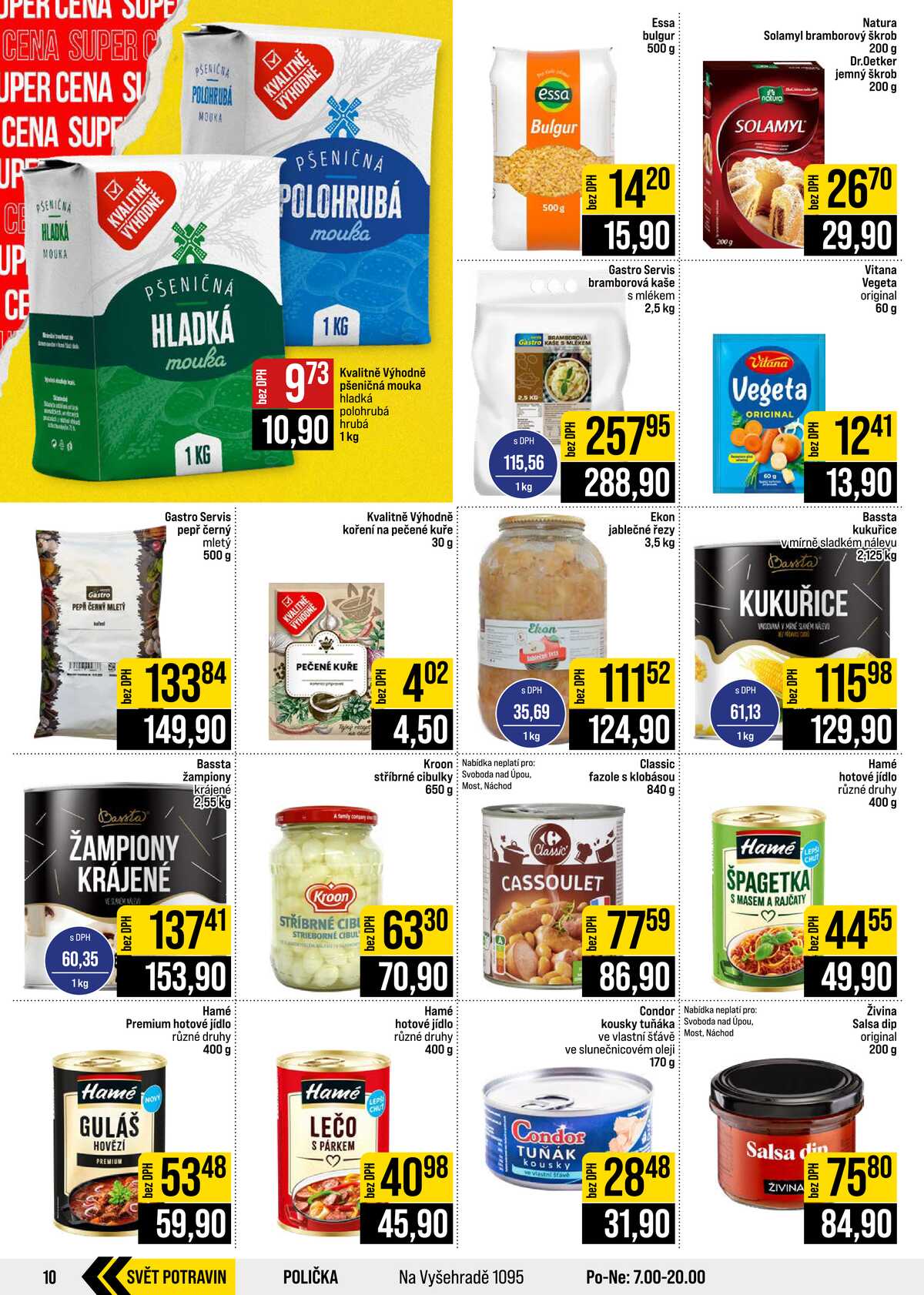 JIP Cash & Carry České Budějovice, Most, Náchod, Polička, Sušice a Svoboda nad Úpou od 23.9. do 29.9.2026 strana 10