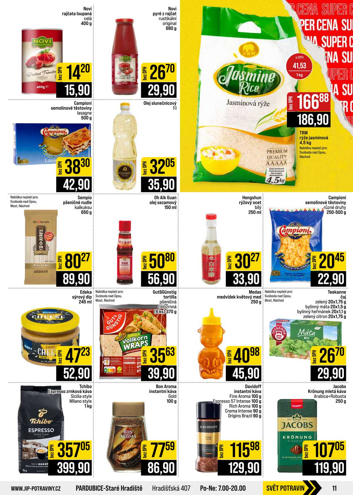 JIP Cash & Carry České Budějovice, Most, Náchod, Polička, Sušice a Svoboda nad Úpou od 23.9. do 29.9.2026 strana 11