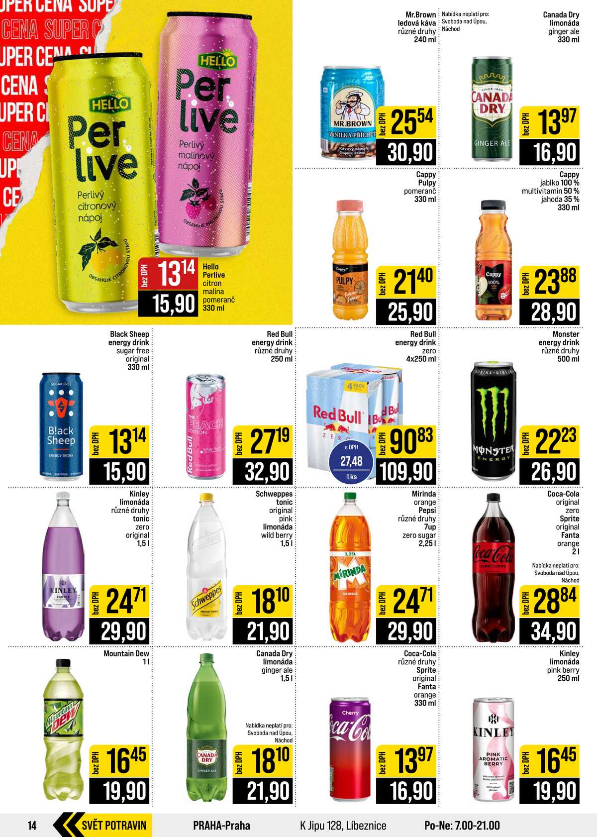 JIP Cash & Carry České Budějovice, Most, Náchod, Polička, Sušice a Svoboda nad Úpou od 23.9. do 29.9.2026 strana 14