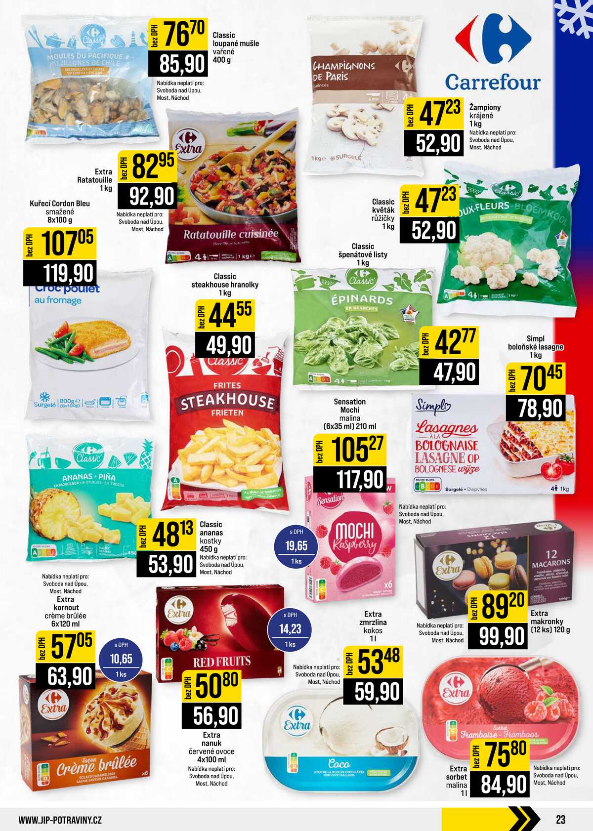 JIP Cash & Carry České Budějovice, Most, Náchod, Polička, Sušice a Svoboda nad Úpou od 23.9. do 29.9.2026 strana 23