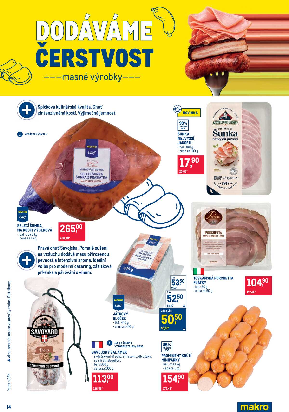 MAKRO Pro milovníky jídla do 6.10. strana 14