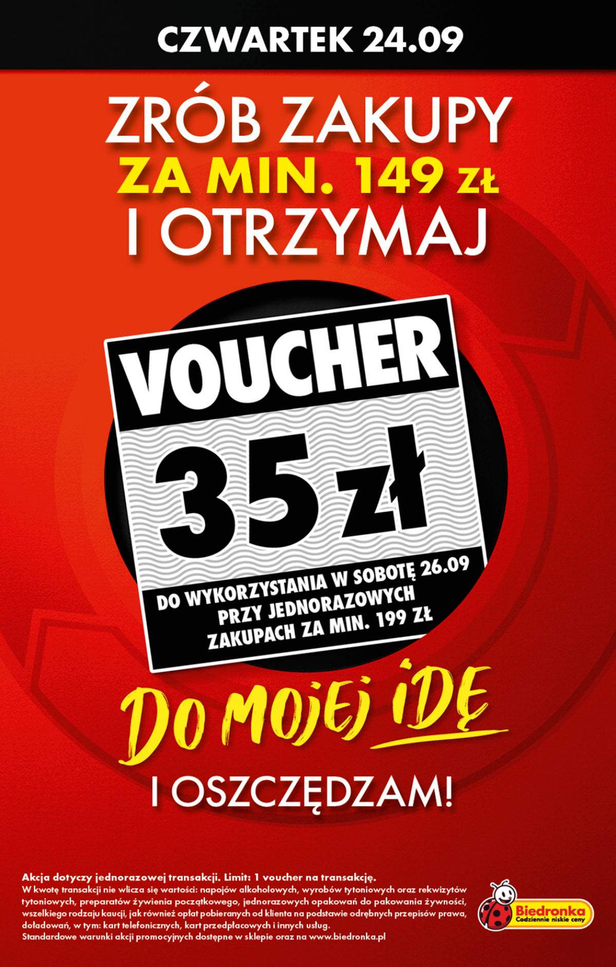 Leták Biedronka Polsko 24.9.-30.9.2026 strana 2