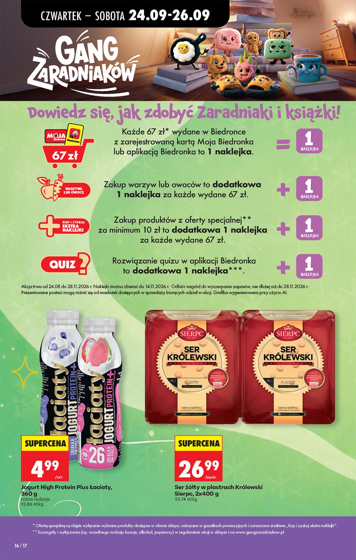 Leták Biedronka Polsko 24.9.-30.9.2026 strana 26