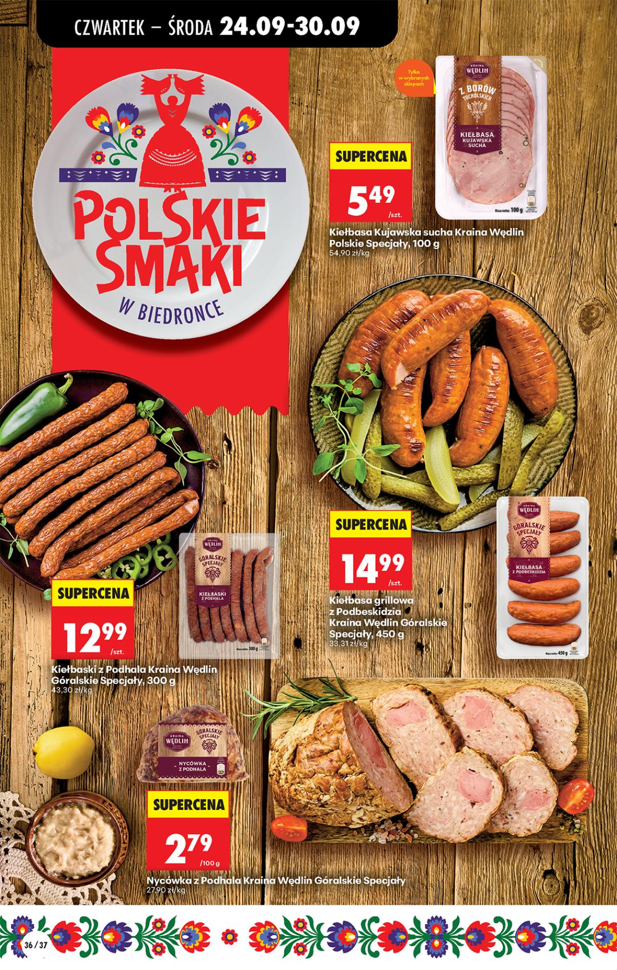 Leták Biedronka Polsko 24.9.-30.9.2026 strana 54