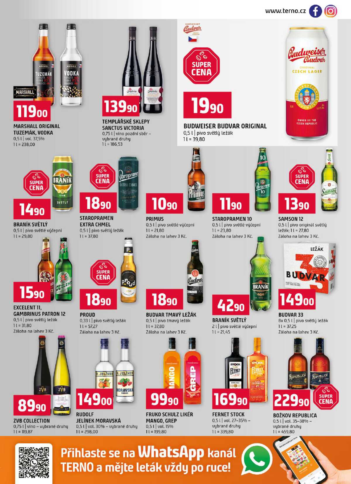 Terno Třeboň, Týn n. Vlt., Bechyně, Trhové Sviny, Hradec Králové, Zlín, Český Krumlov, Prachatice, Jihlava, Strakonice, Tábor od 23.9. do 29.9.2026 strana 13