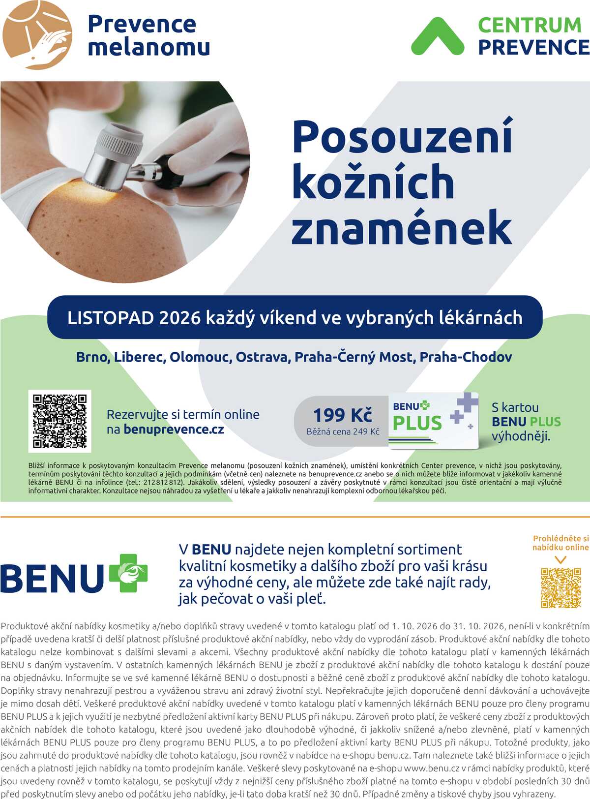 Benu Dermokatalog od 1.10. do 31.10.2026 strana 16