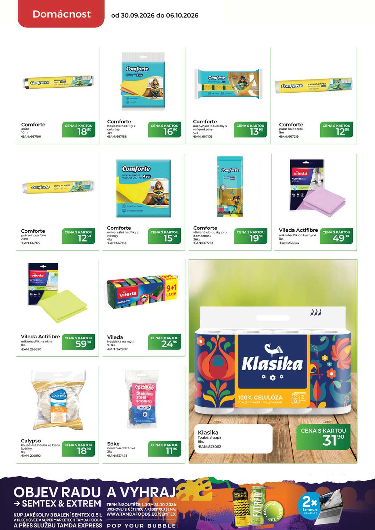 Tamda Foods od 30.9. do 6.10.2026 strana 50