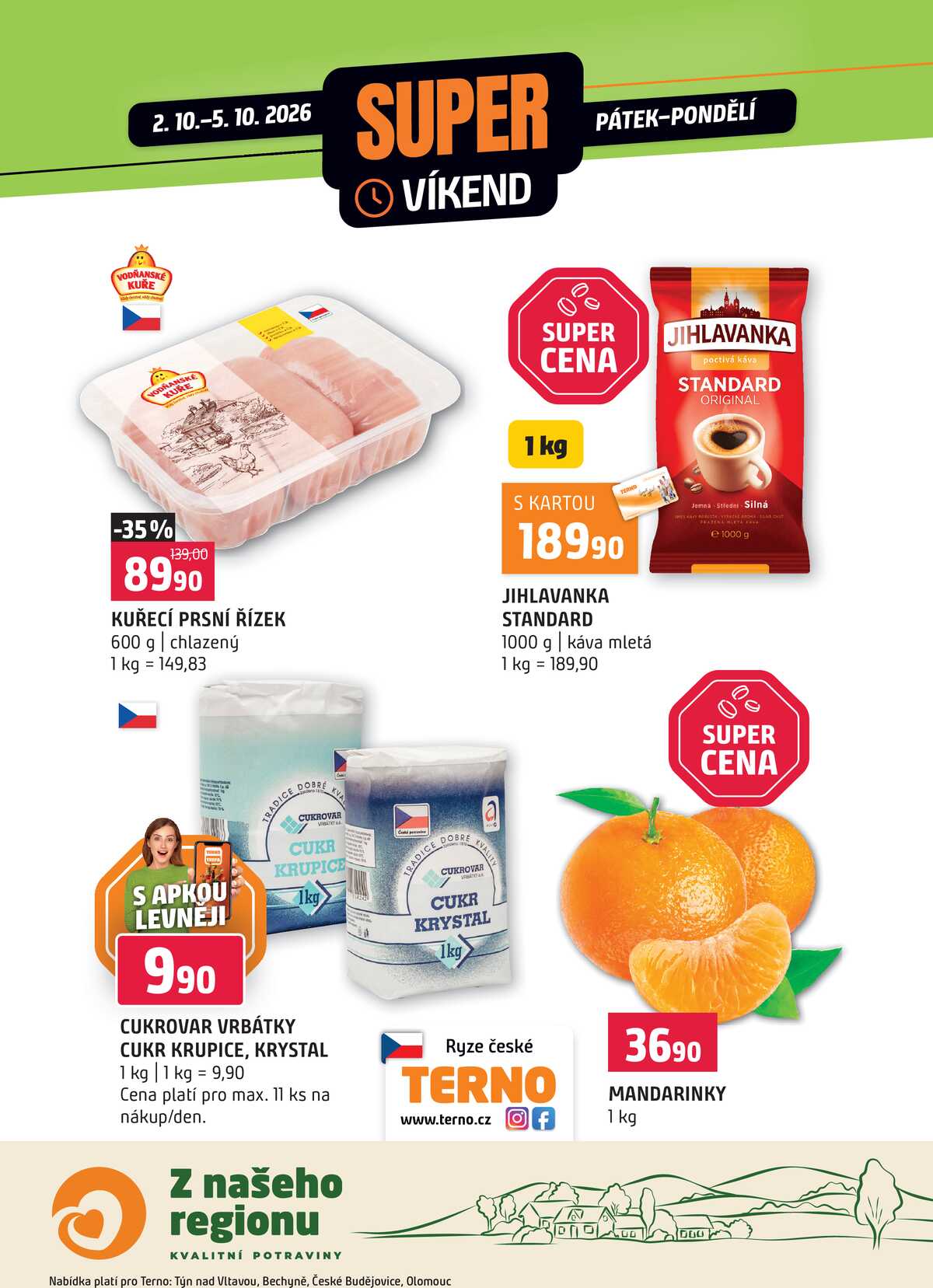 Terno Víkendová akce od 2.10. do 5.10.2026 strana 2