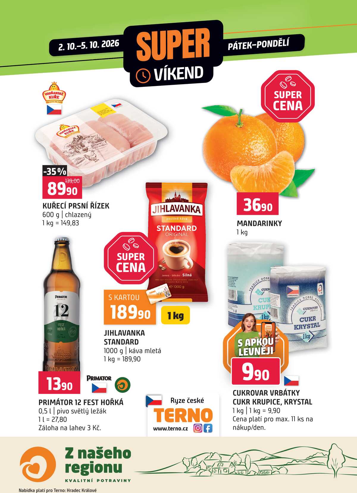 Terno Víkendová akce od 2.10. do 5.10.2026 strana 3