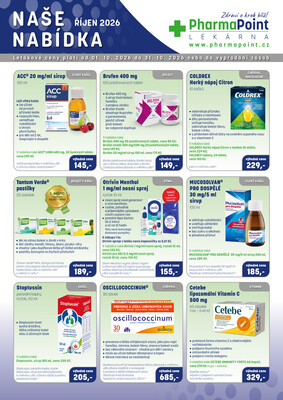 Pharma Point typ A od 1.10. do 31.10.2026