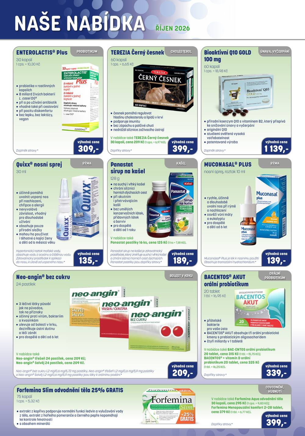 Leták PharmaPoint - Pharma Point od 1.10. do 31.10.2026 - strana 5 Leták PharmaPoint - Pharma Point od 1.10. do 31.10.2026 - strana 5