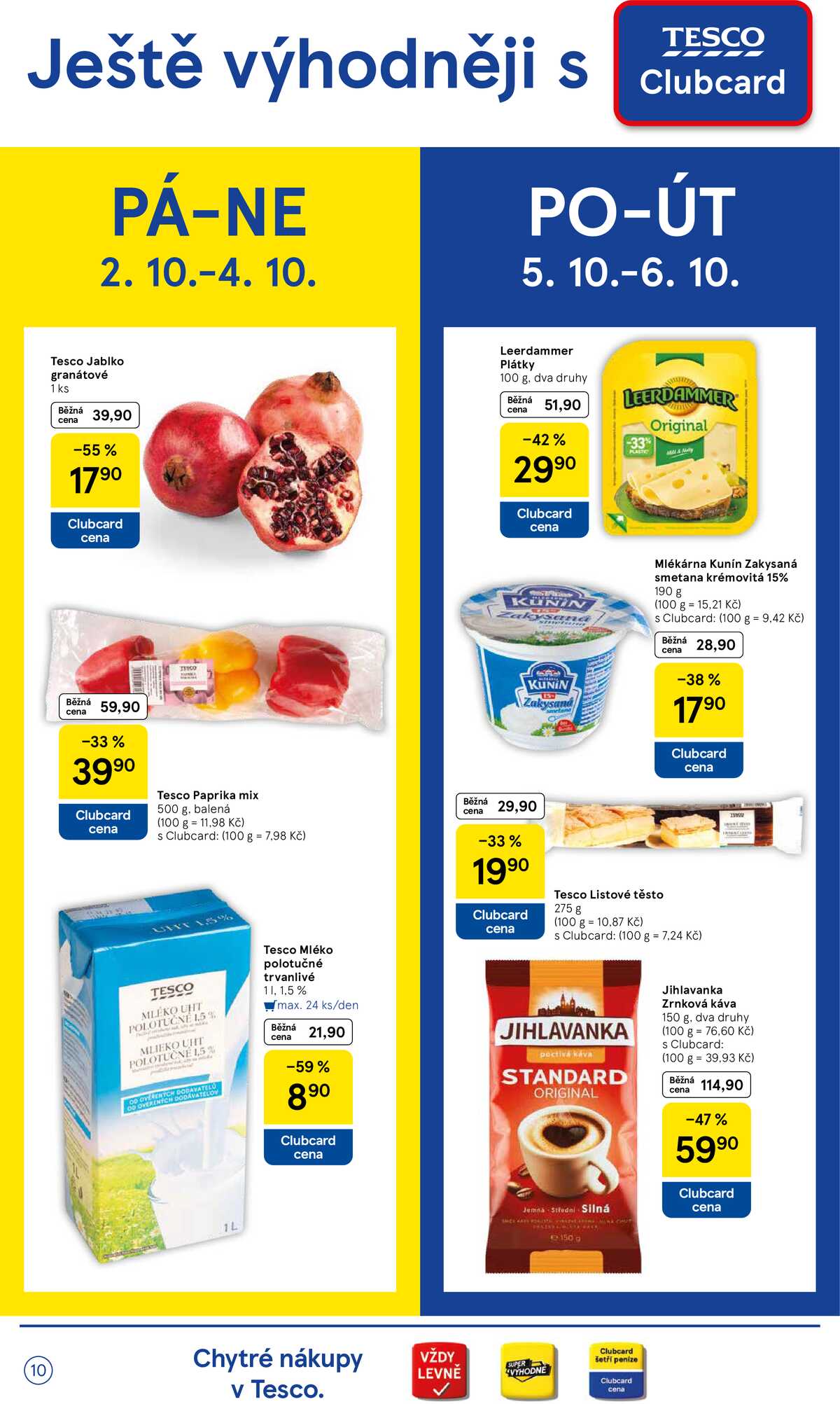Tesco supermarkety od 30.9. do 6.10.2026 strana 10