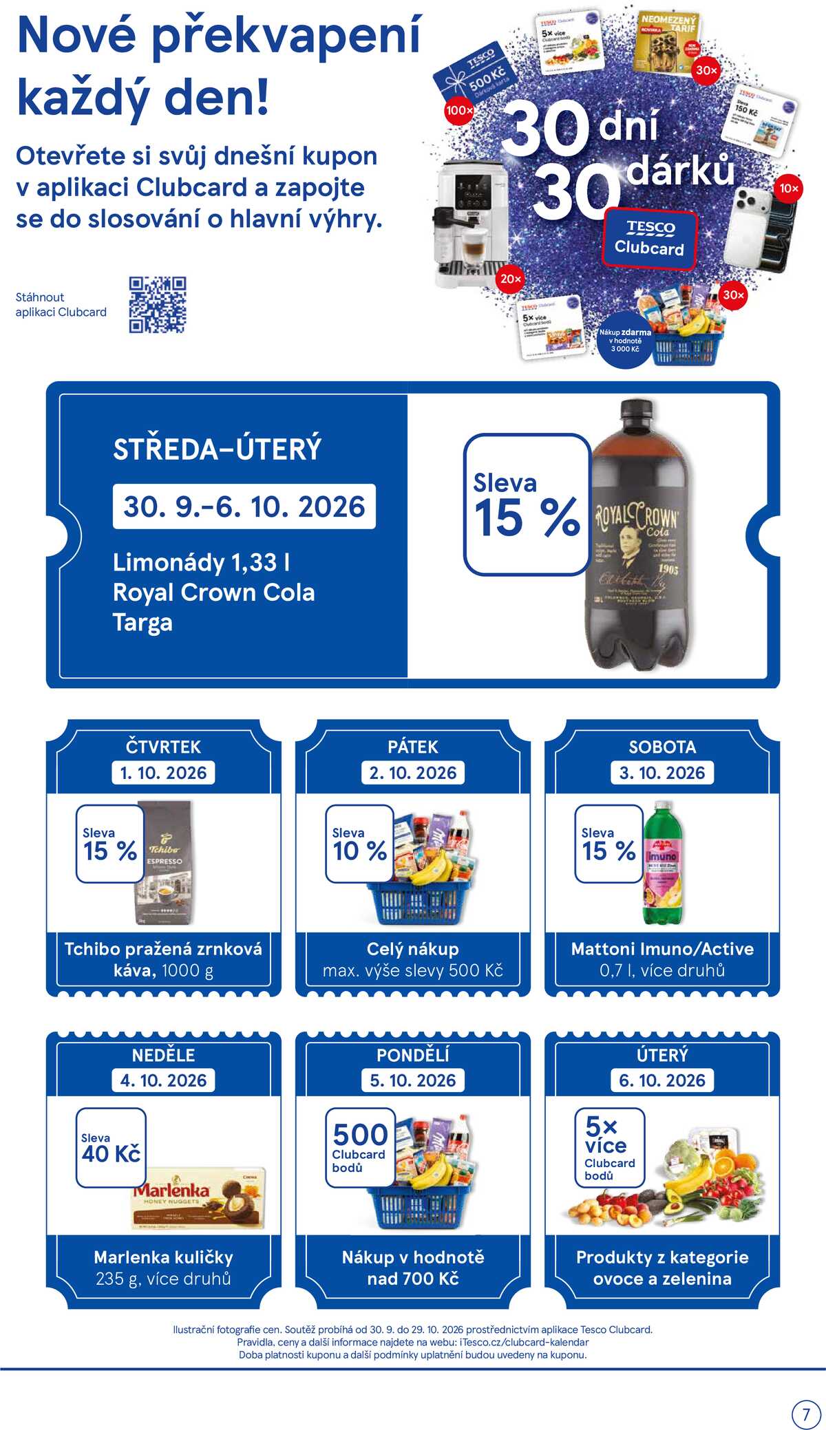Tesco hypermarkety od 30.9. do 6.10.2026 strana 7