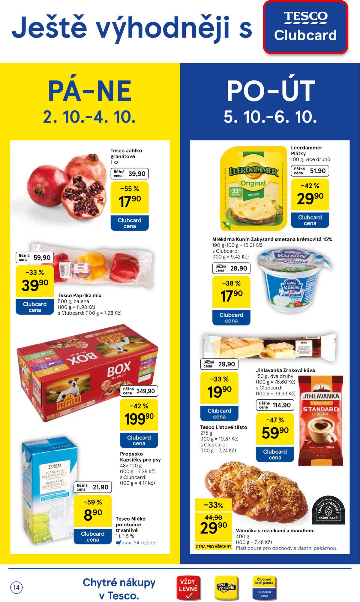 Tesco hypermarkety od 30.9. do 6.10.2026 strana 14