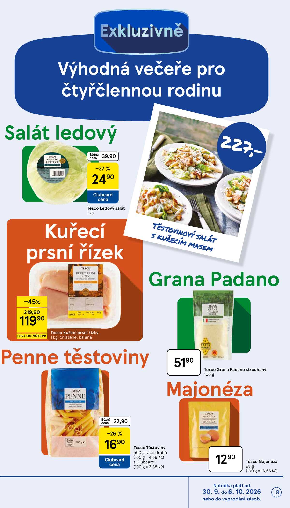 Tesco hypermarkety od 30.9. do 6.10.2026 strana 19
