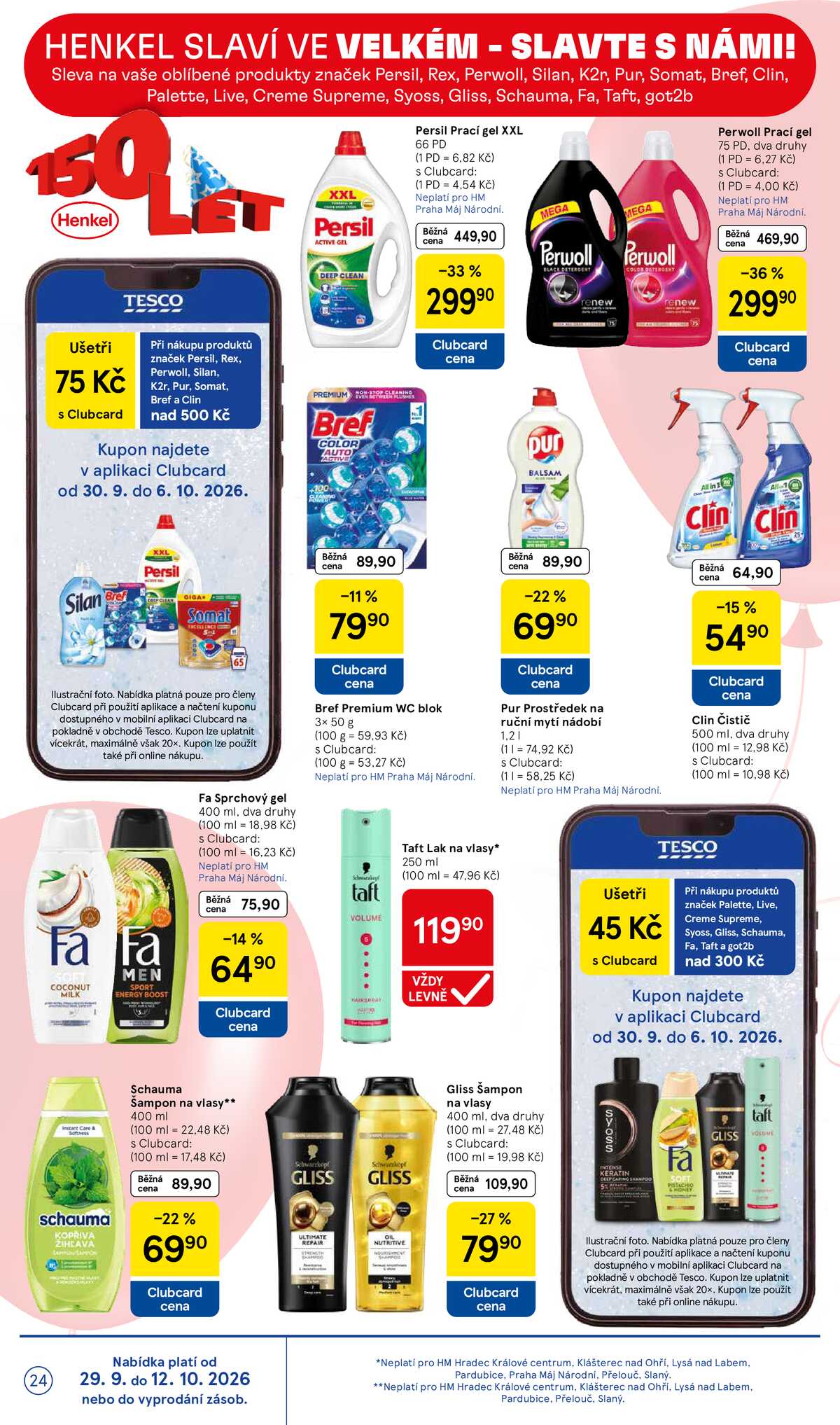 Tesco hypermarkety od 30.9. do 6.10.2026 strana 24