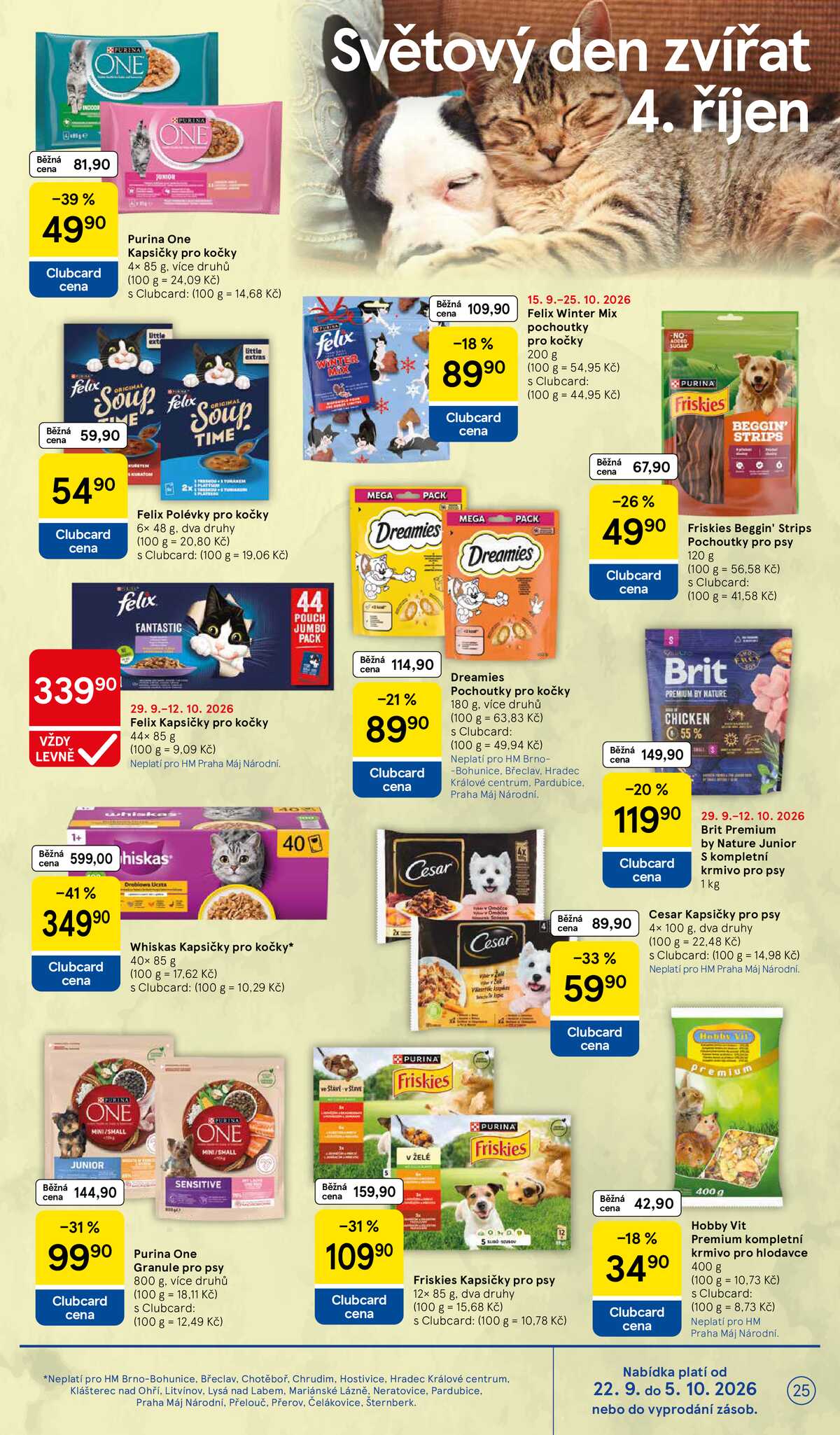 Tesco hypermarkety od 30.9. do 6.10.2026 strana 25