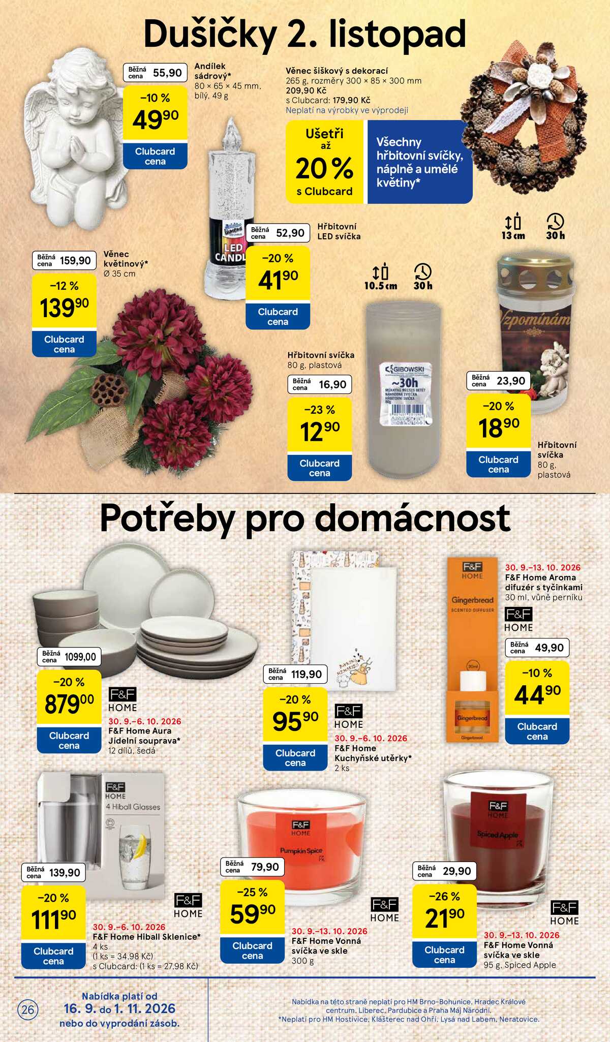 Tesco hypermarkety od 30.9. do 6.10.2026 strana 26