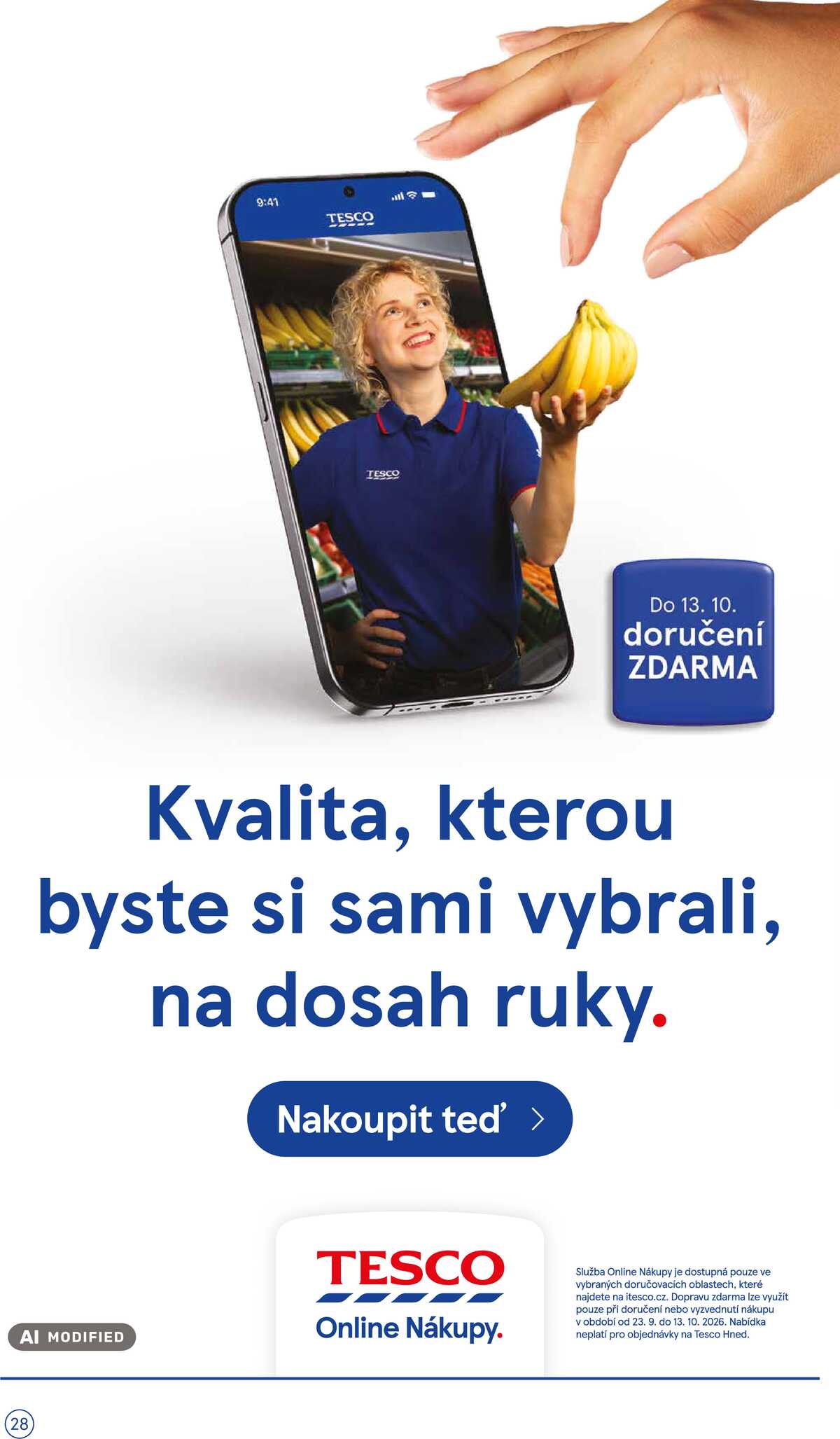 Tesco hypermarkety od 30.9. do 6.10.2026 strana 28