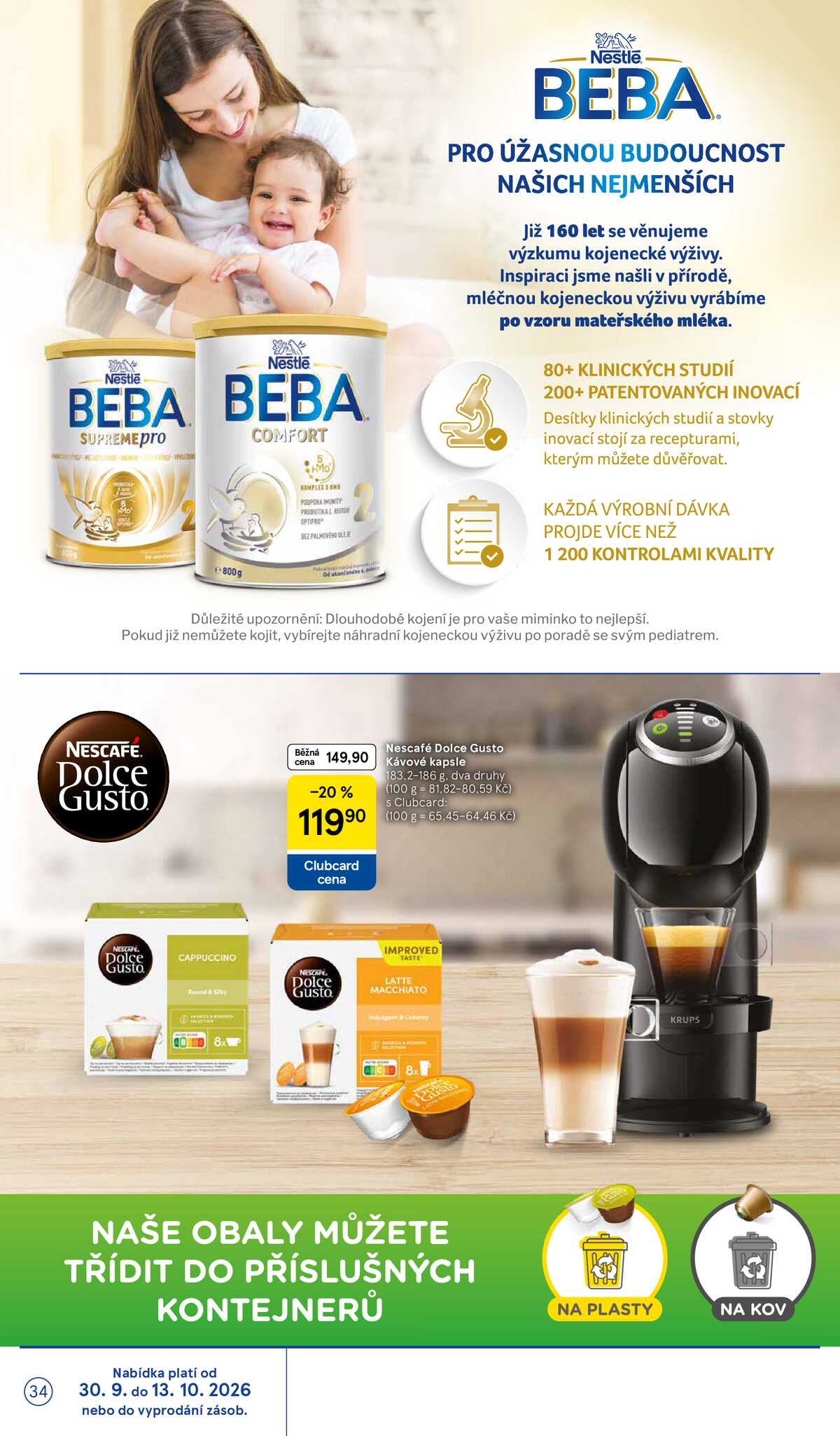 Tesco hypermarkety od 30.9. do 6.10.2026 strana 34