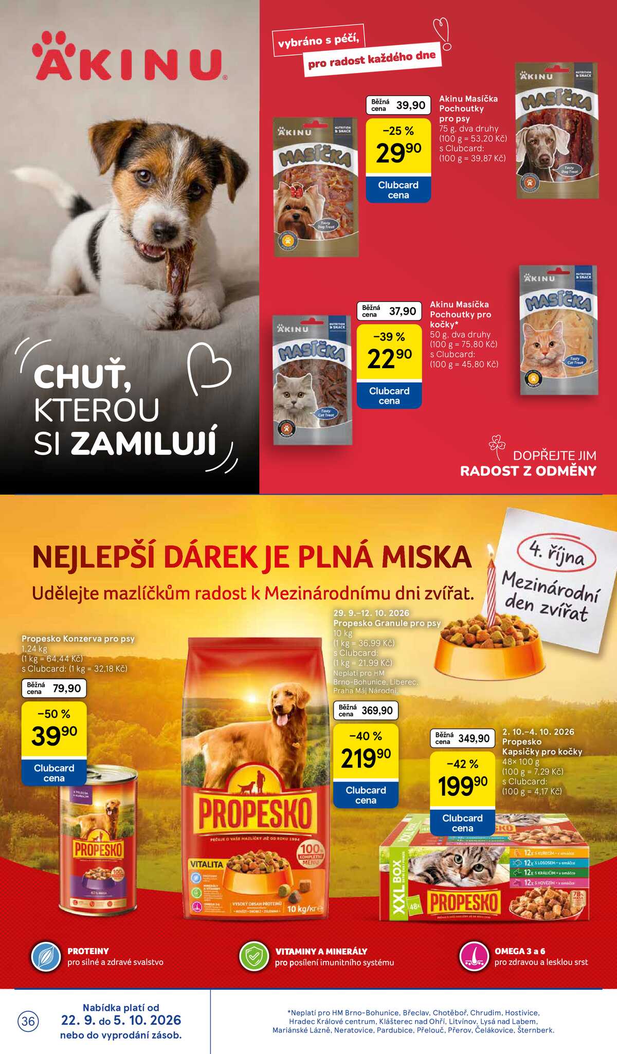 Tesco hypermarkety od 30.9. do 6.10.2026 strana 36