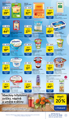Tesco hypermarkety od 30.9. do 6.10.2026