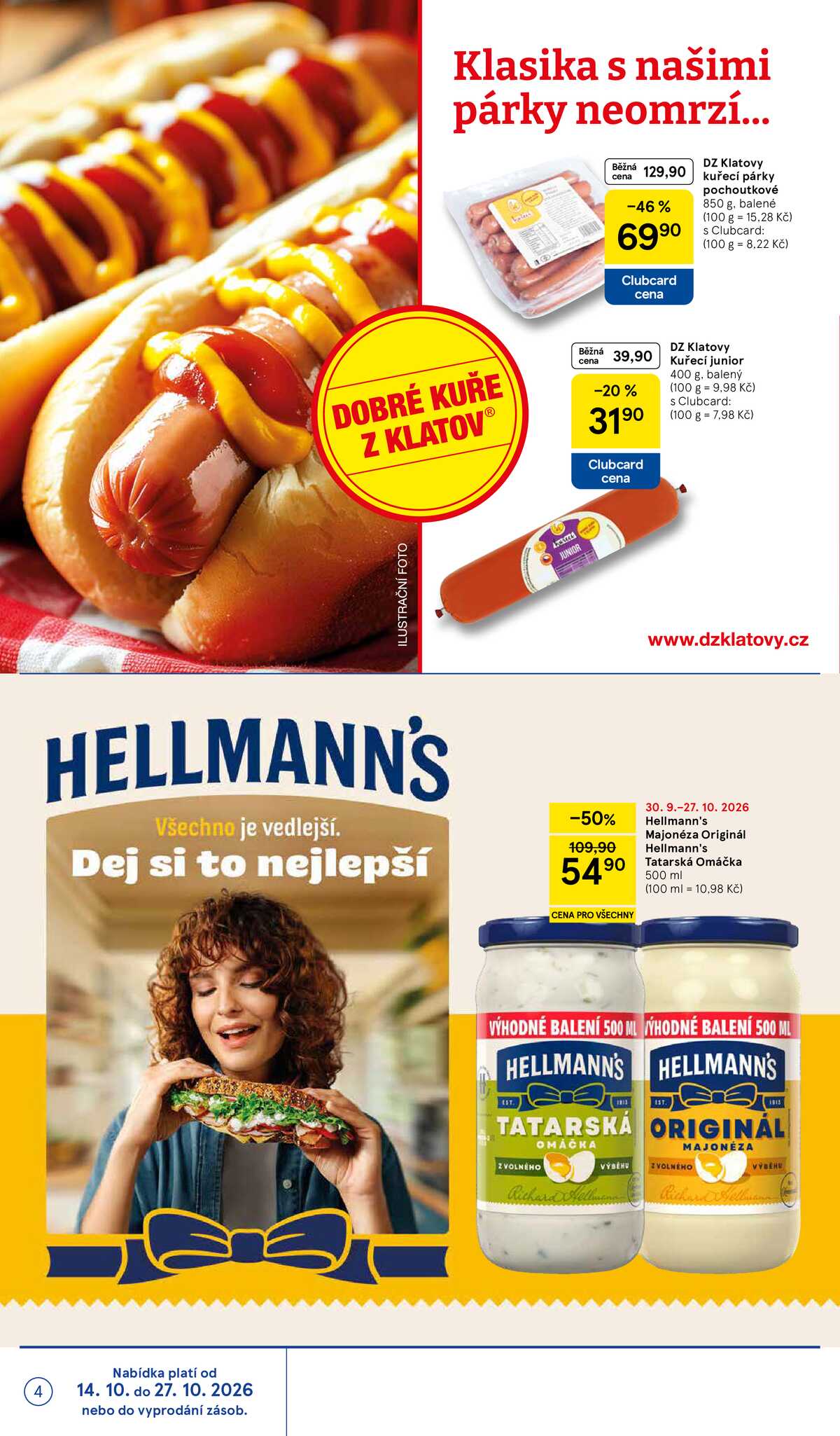 Tesco hypermarkety katalog Podzim od 30.9. do 27.10.2026 strana 4