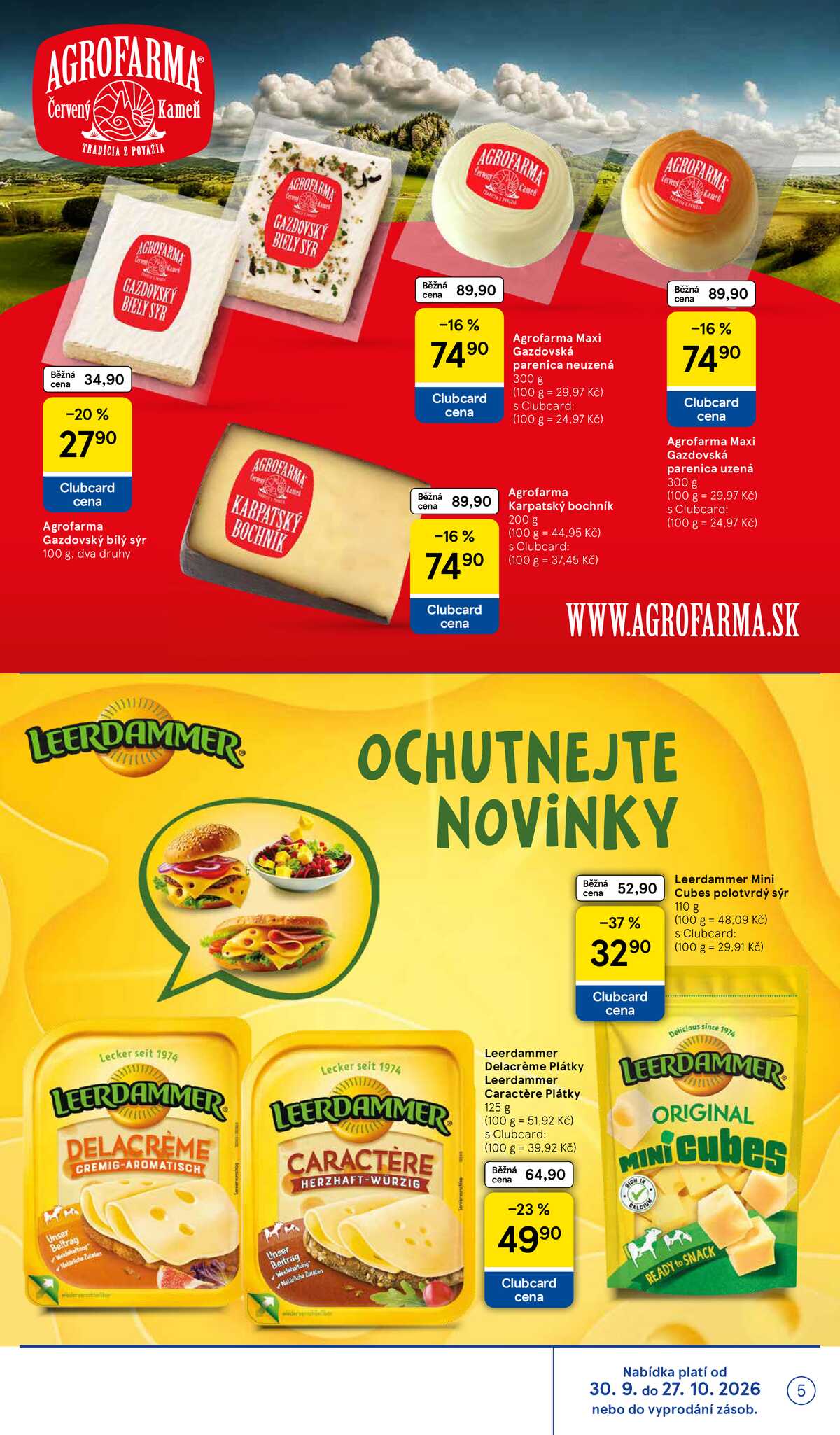 Tesco hypermarkety katalog Podzim od 30.9. do 27.10.2026 strana 5