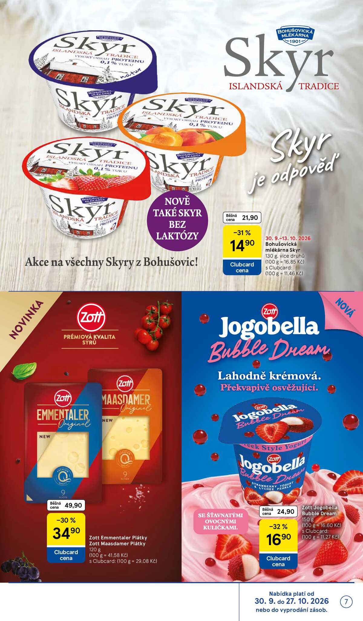 Tesco hypermarkety katalog Podzim od 30.9. do 27.10.2026 strana 7