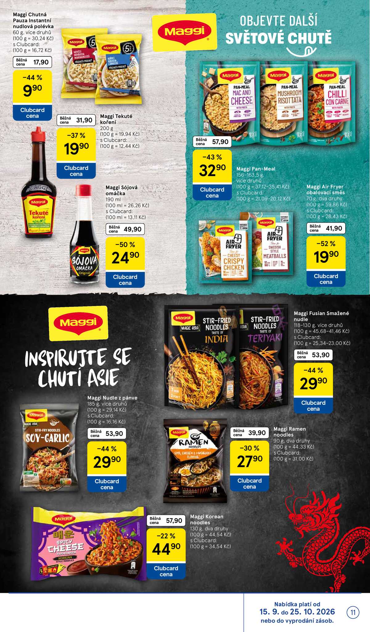 Tesco hypermarkety katalog Podzim od 30.9. do 27.10.2026 strana 11