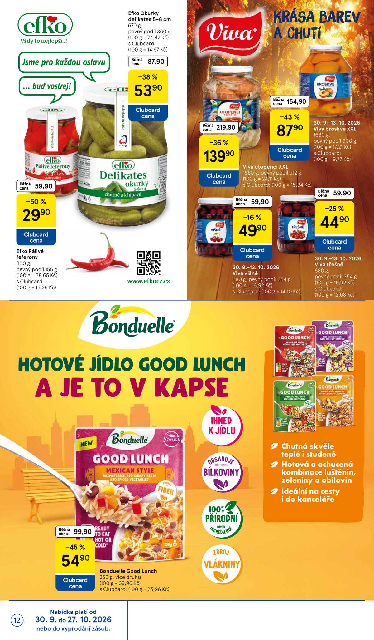Tesco hypermarkety katalog Podzim od 30.9. do 27.10.2026 strana 12