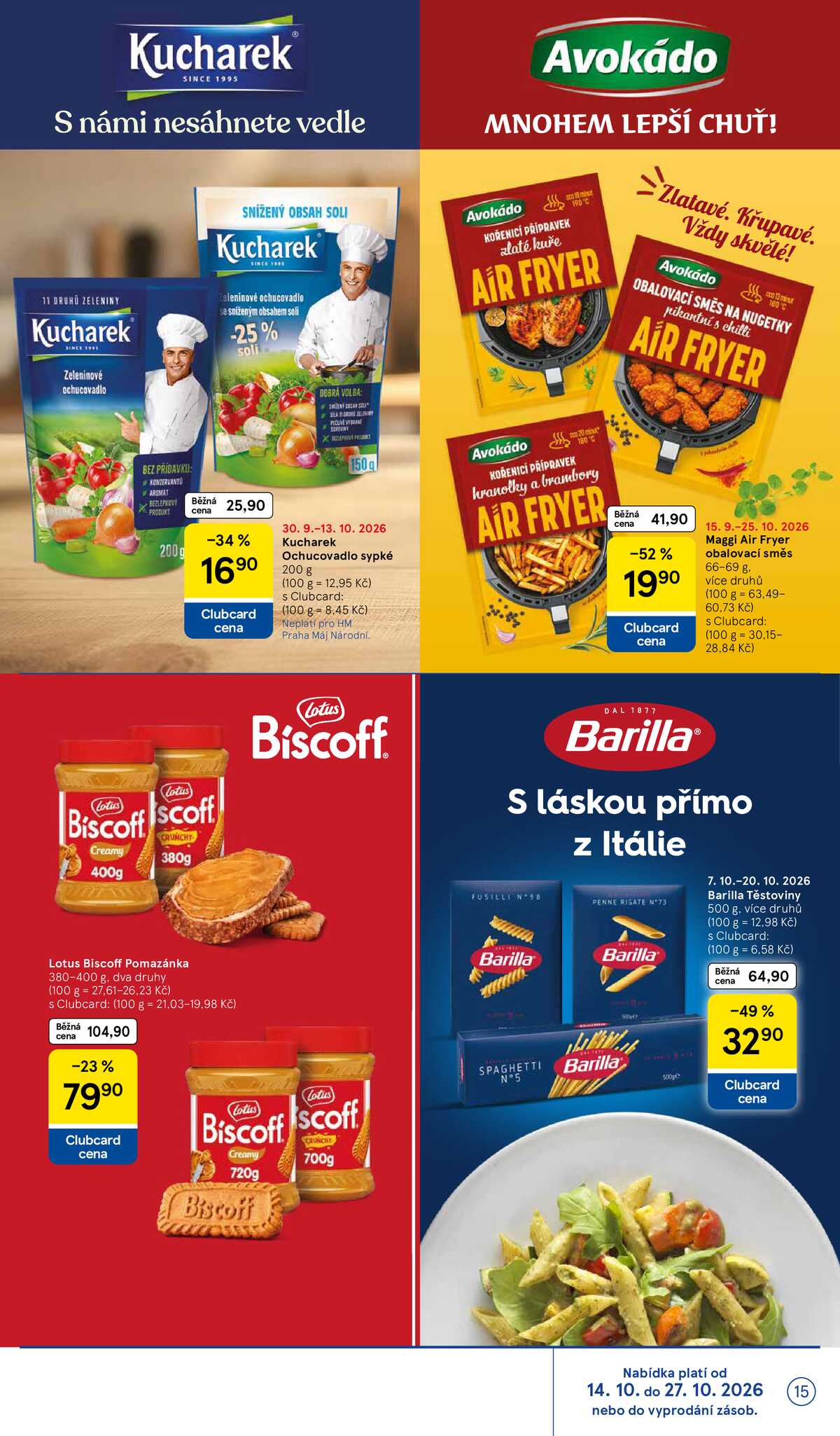 Tesco hypermarkety katalog Podzim od 30.9. do 27.10.2026 strana 15