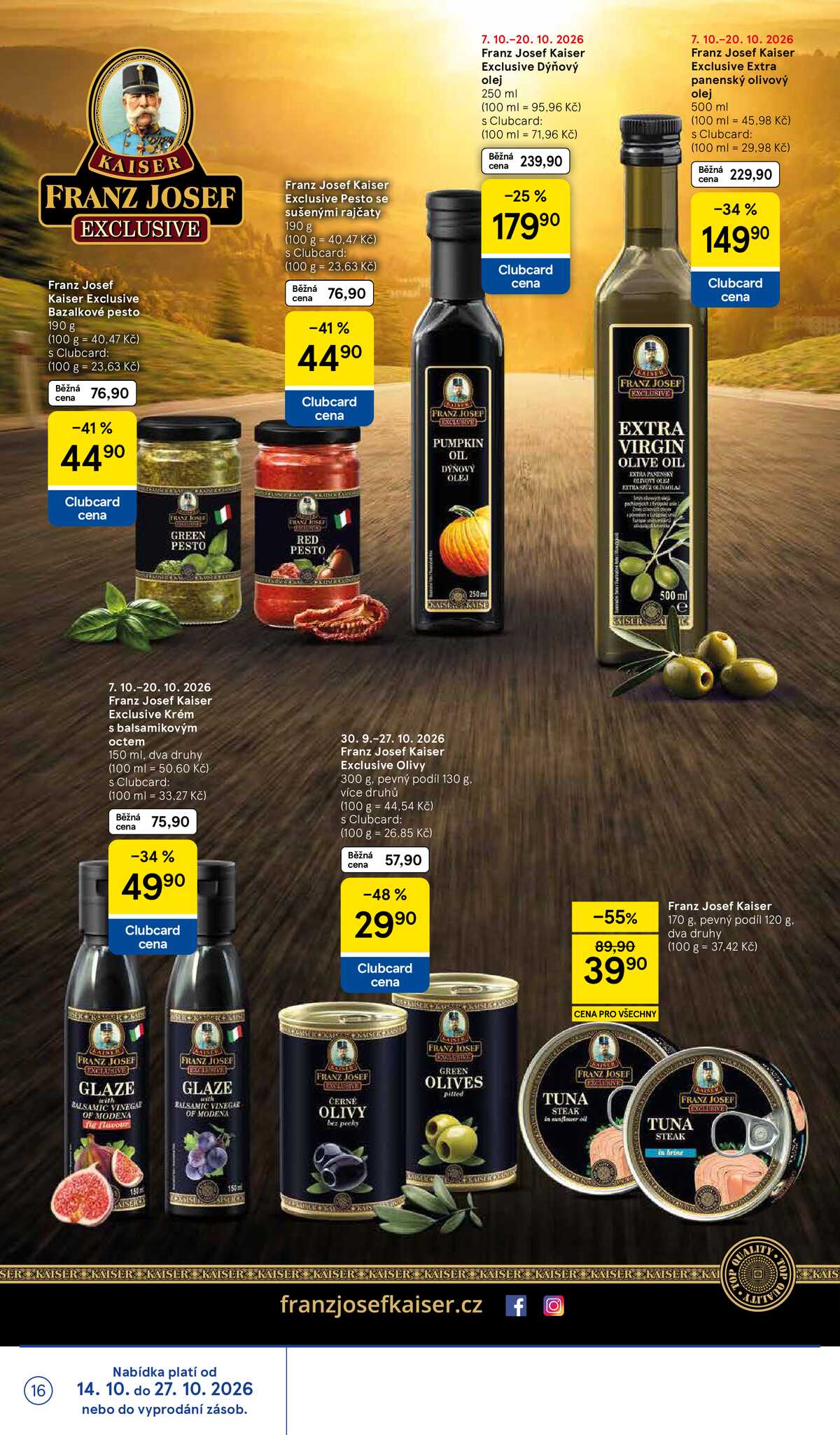 Tesco hypermarkety katalog Podzim od 30.9. do 27.10.2026 strana 16