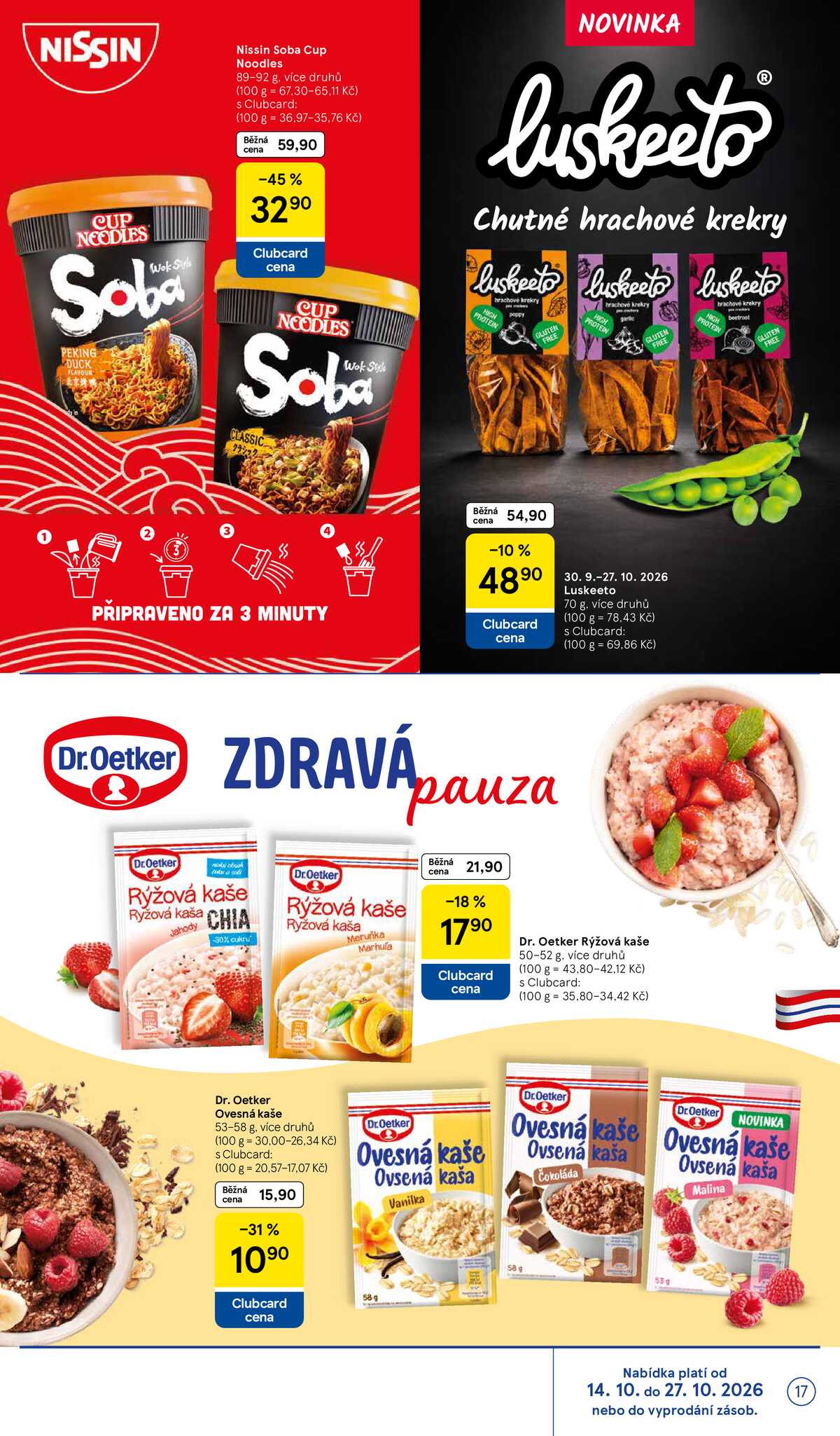 Tesco hypermarkety katalog Podzim od 30.9. do 27.10.2026 strana 17