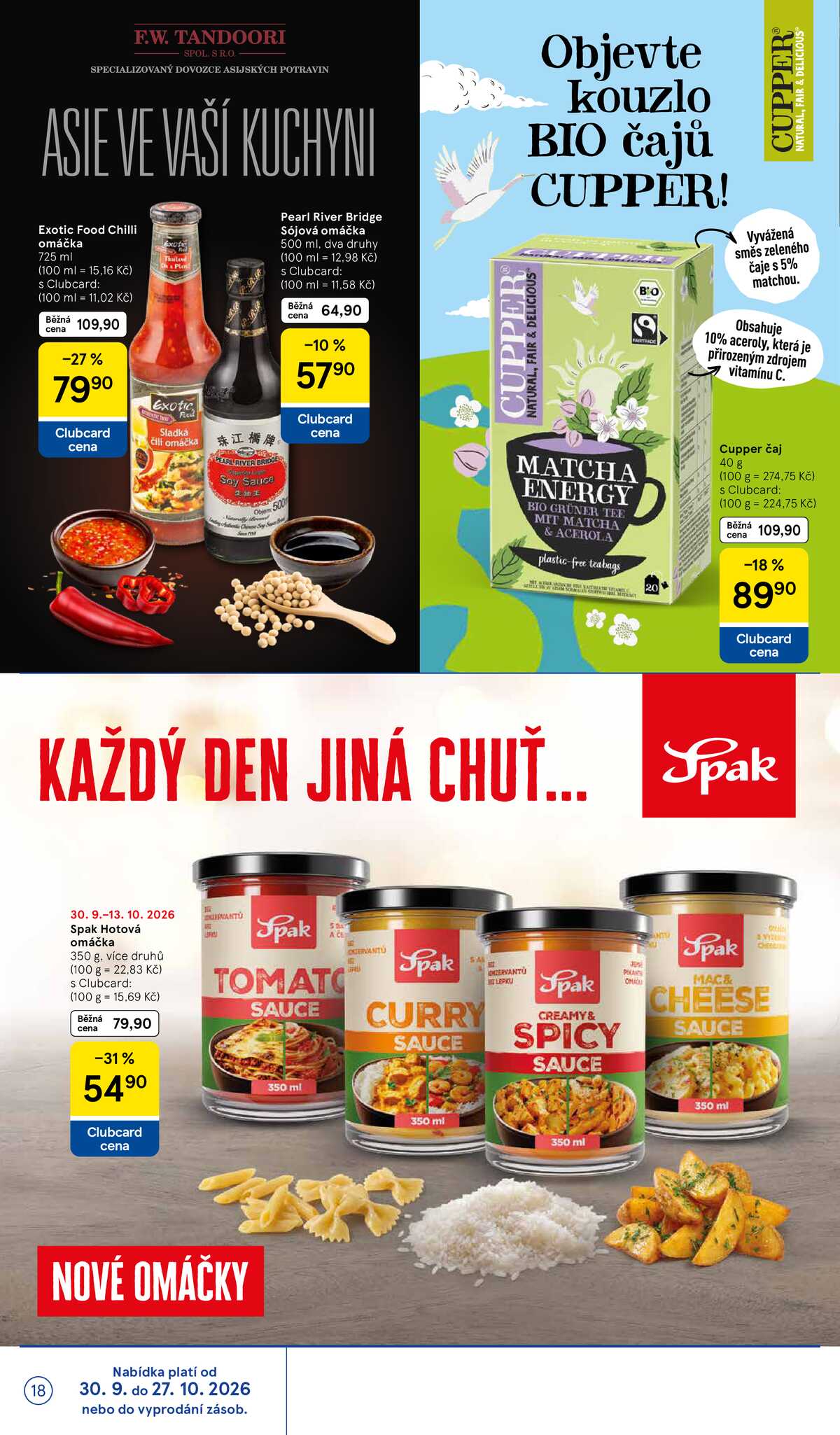 Tesco hypermarkety katalog Podzim od 30.9. do 27.10.2026 strana 18
