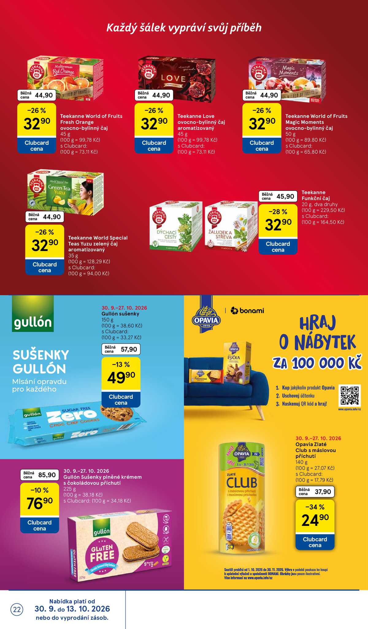Tesco hypermarkety katalog Podzim od 30.9. do 27.10.2026 strana 22