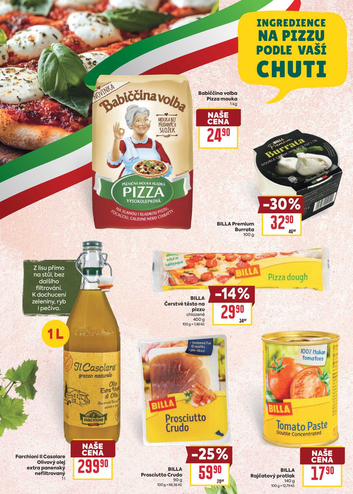 BILLA katalog Itálie od 30.9. do 20.10.2026 strana 8