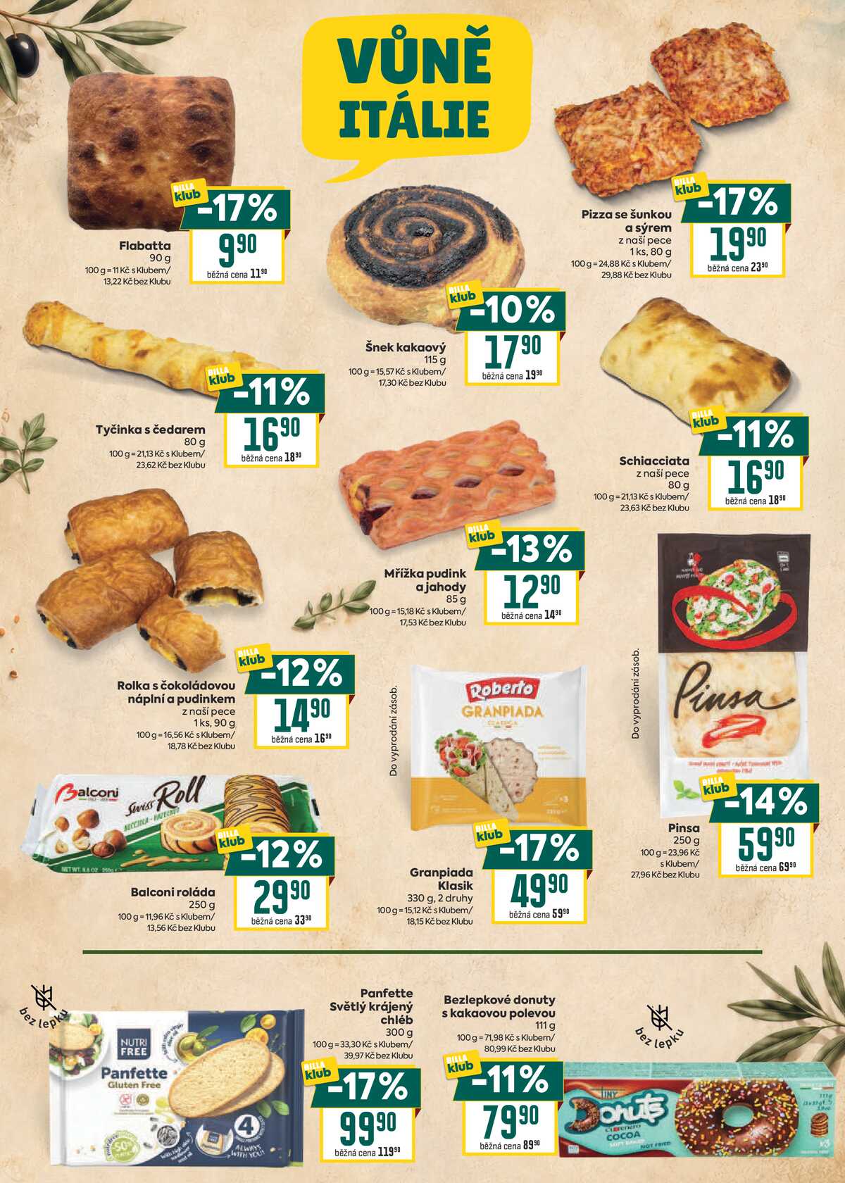 BILLA katalog Itálie od 30.9. do 20.10.2026 strana 12
