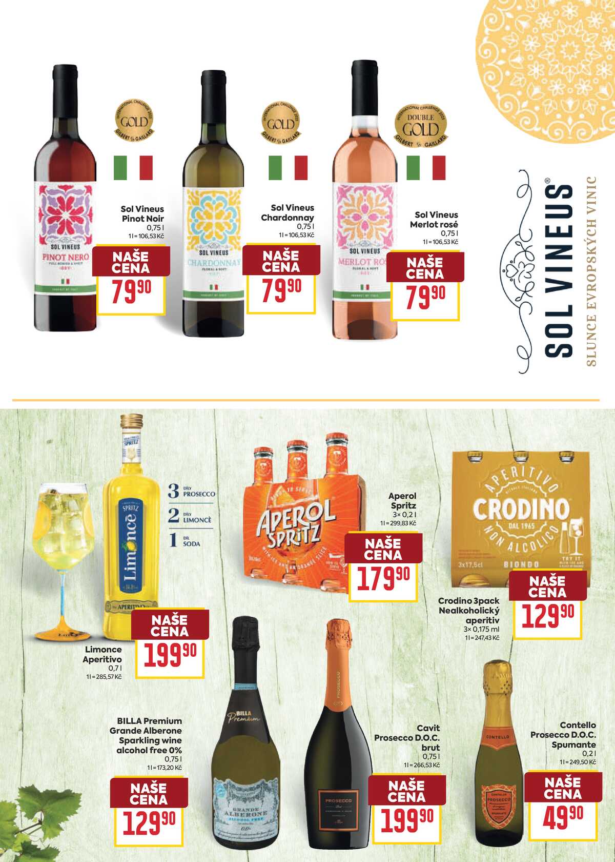 BILLA katalog Itálie od 30.9. do 20.10.2026 strana 15