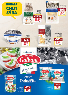 BILLA katalog Itálie od 30.9. do 20.10.2026