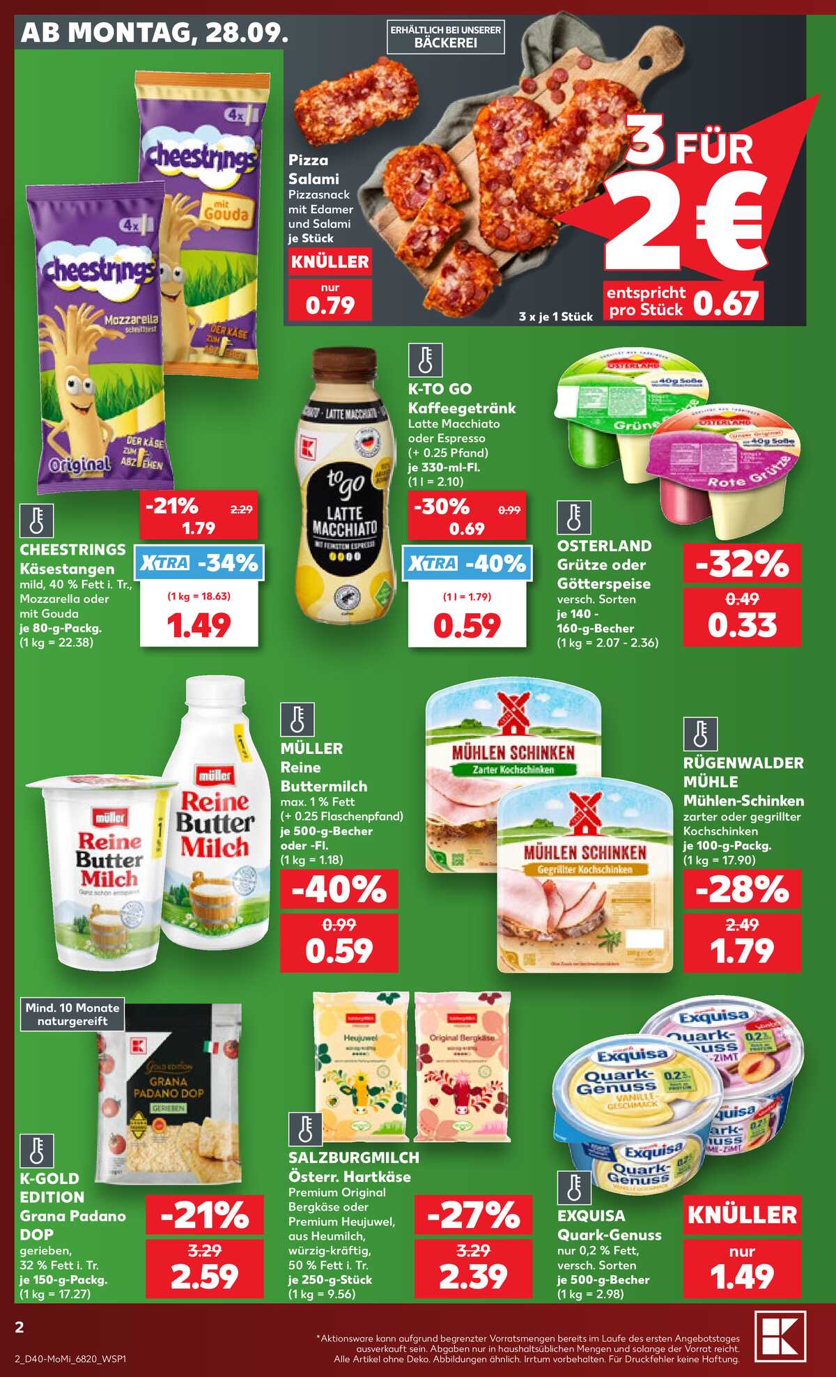 Leták Kaufland Německo 28.9.-30.9.2026 strana 2