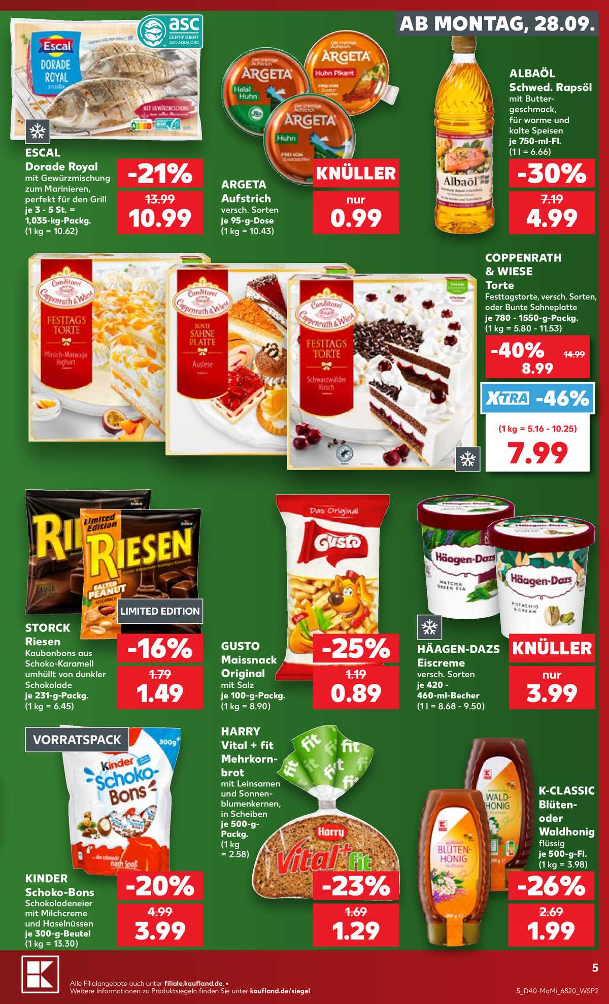 Leták Kaufland Německo 28.9.-30.9.2026 strana 5