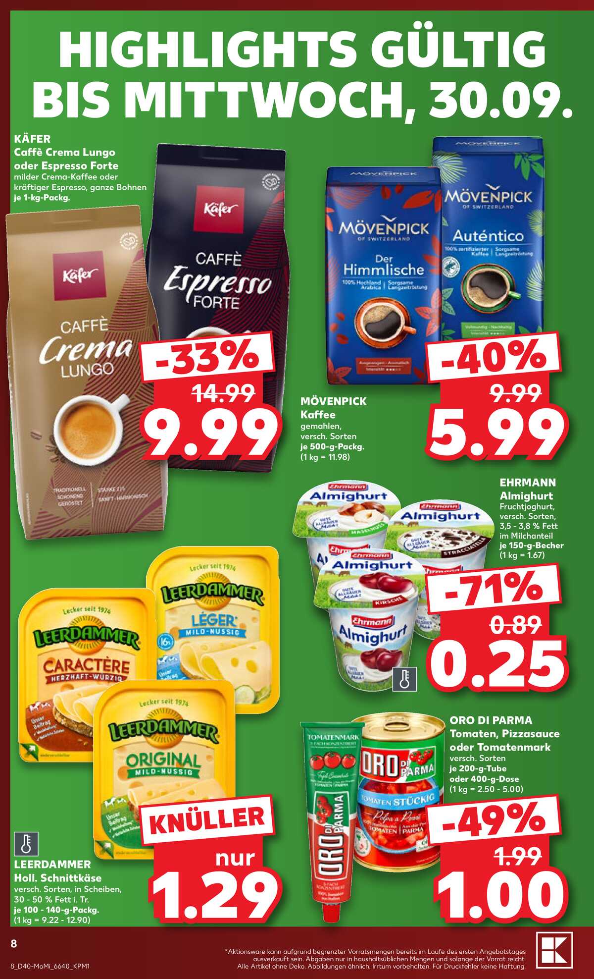 Leták Kaufland Německo 28.9.-30.9.2026 strana 8