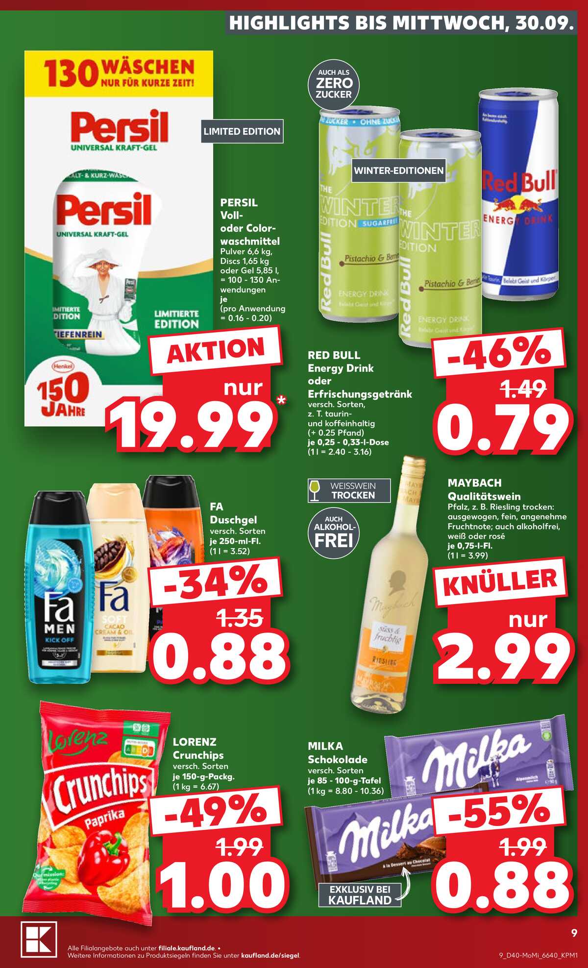 Leták Kaufland Německo 28.9.-30.9.2026 strana 9