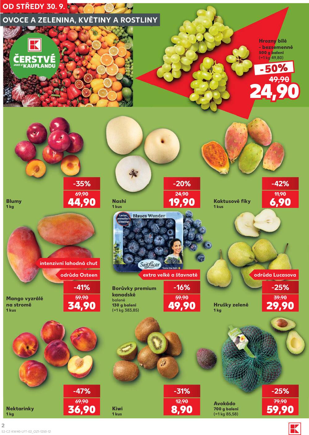 Kaufland 30.9. - 6.10. - Kaufland - Lovosice (Siřejovická)