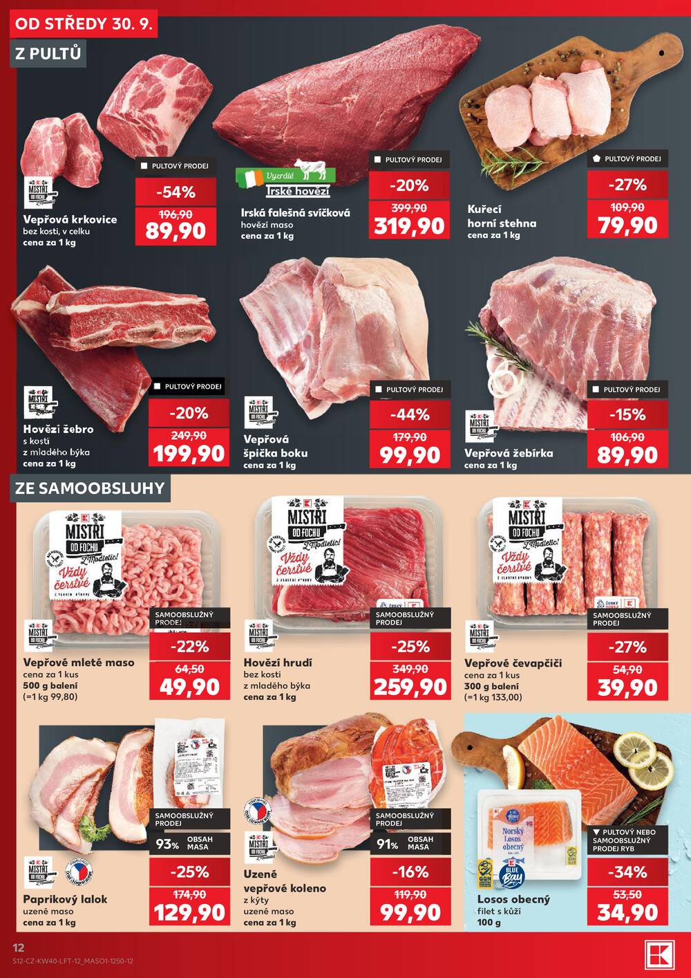 Kaufland 30.9. - 6.10. - Kaufland - Lovosice (Siřejovická)