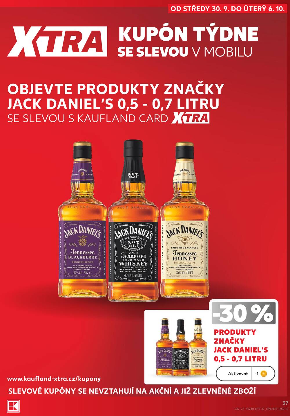 Kaufland 30.9. - 6.10. - Kaufland - Lovosice (Siřejovická)