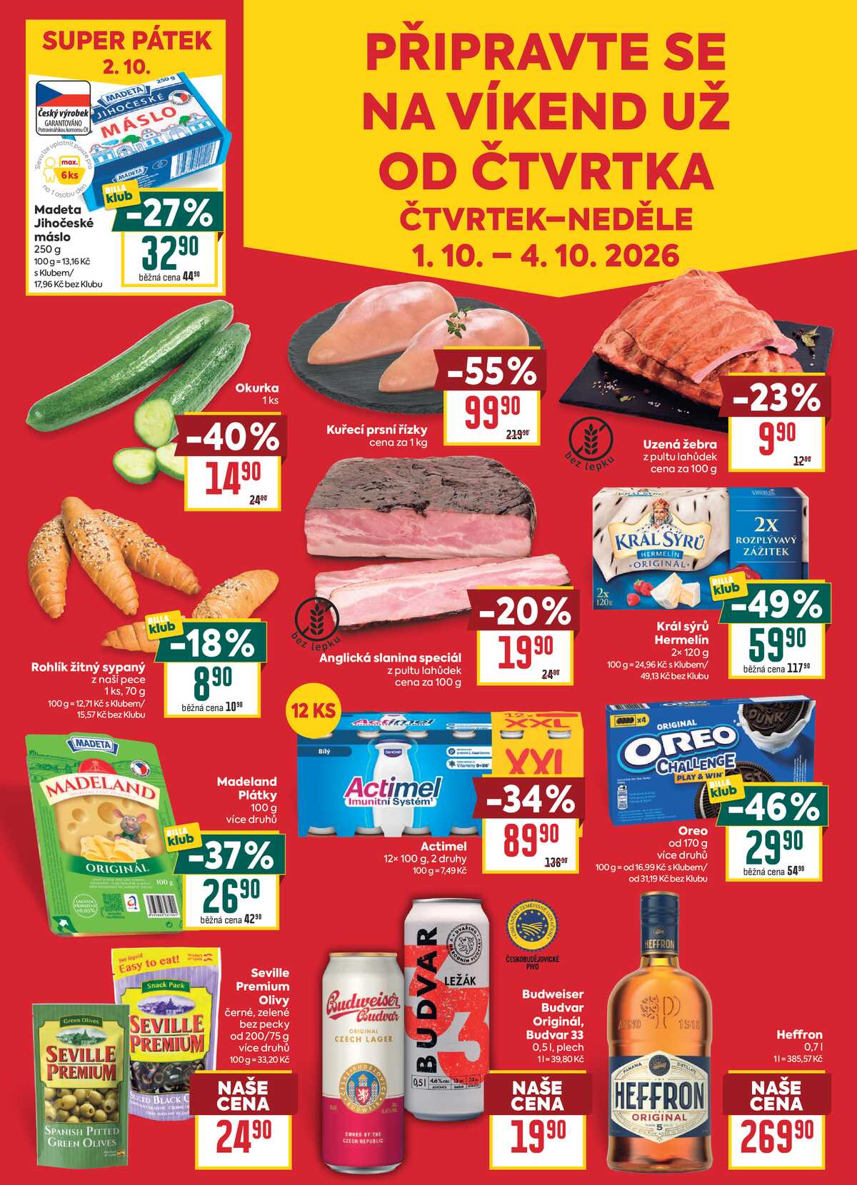 BILLA malý leták od 30.9. do 6.10.2026 strana 7