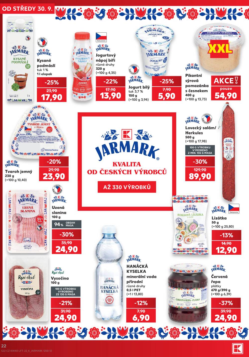 Kaufland 30.9. - 6.10. - Kaufland - Prostějov (Okružní ulice)