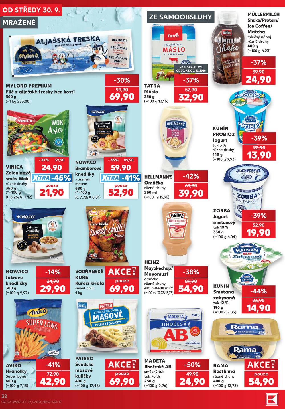 Kaufland 30.9. - 6.10. - Kaufland - Prostějov (Okružní ulice)